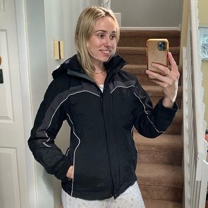 Black Columbia winter jacket